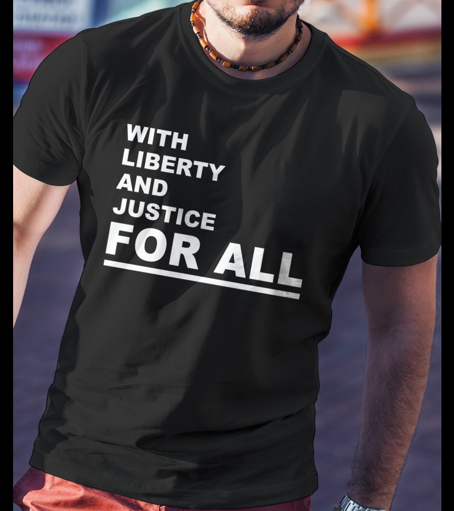 Daunte Wright With Liberty And Justice For All T-Shirt
