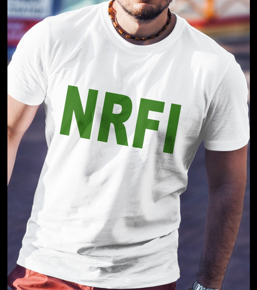 NRFI No Run First Inning Sports Betting Fan T-Shirt