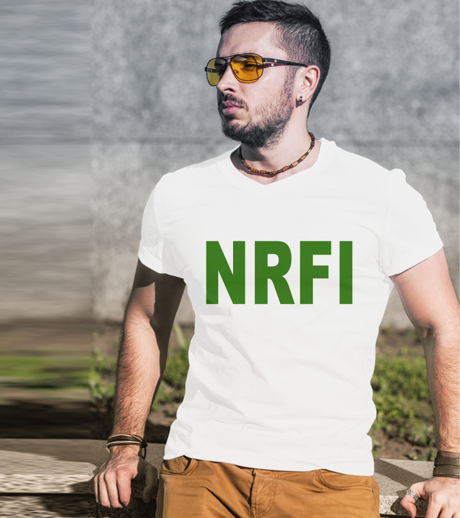NRFI No Run First Inning Sports Betting Fan T-Shirt