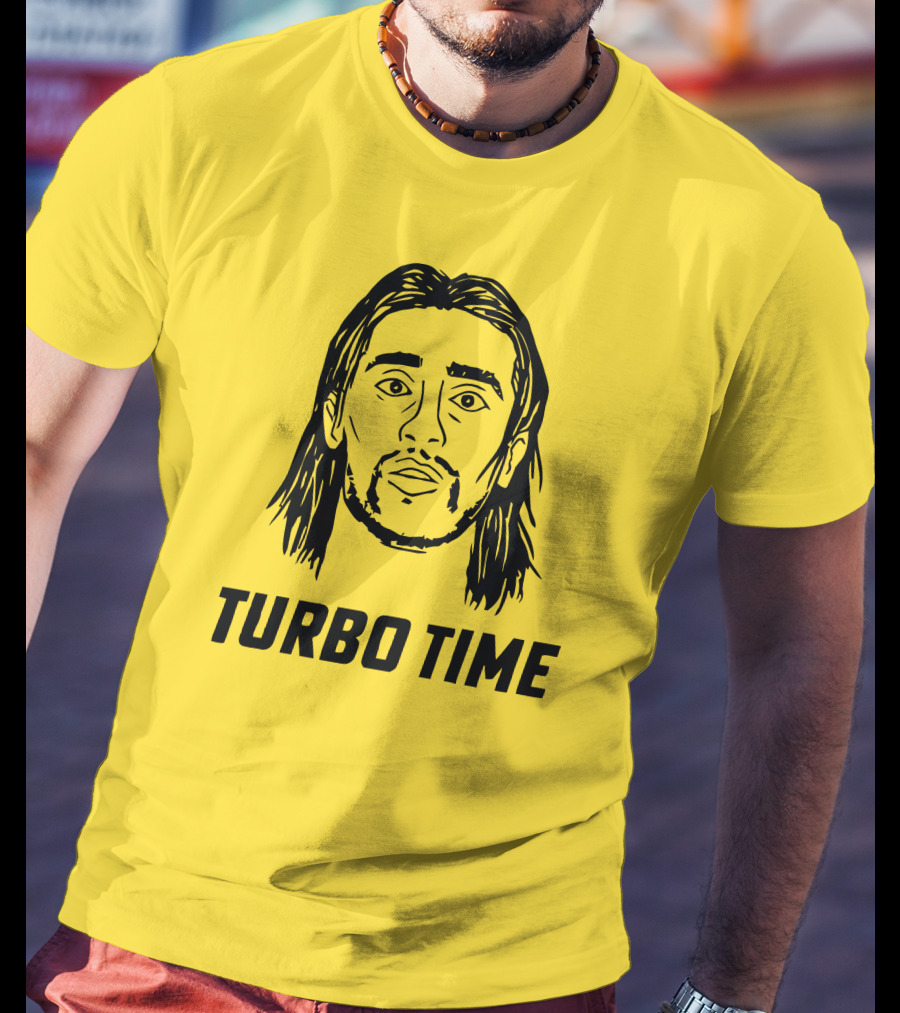Turbo Time Alex Morgan Hairstyle Iconic Yellow T-Shirt