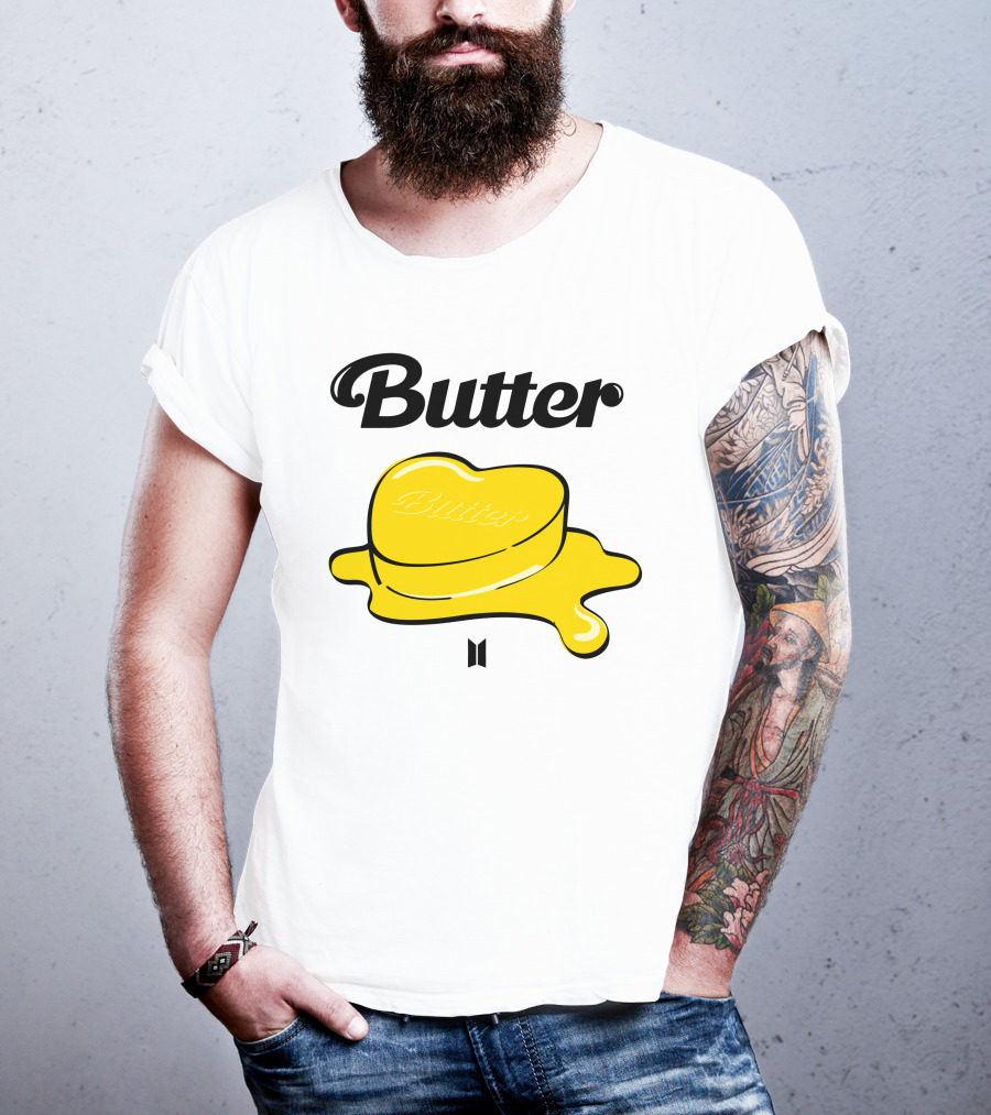 BTS Butter Melting Heart T-Shirt