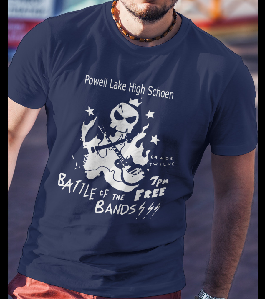 Powell Lake High Schoen Battle Of The Bands Grade Twelve 7 PM Free T-Shirt