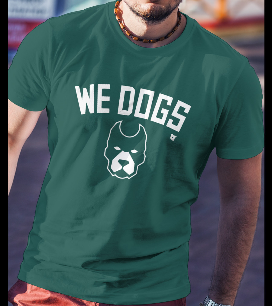 We Dogs Bull Dog Face T-Shirt