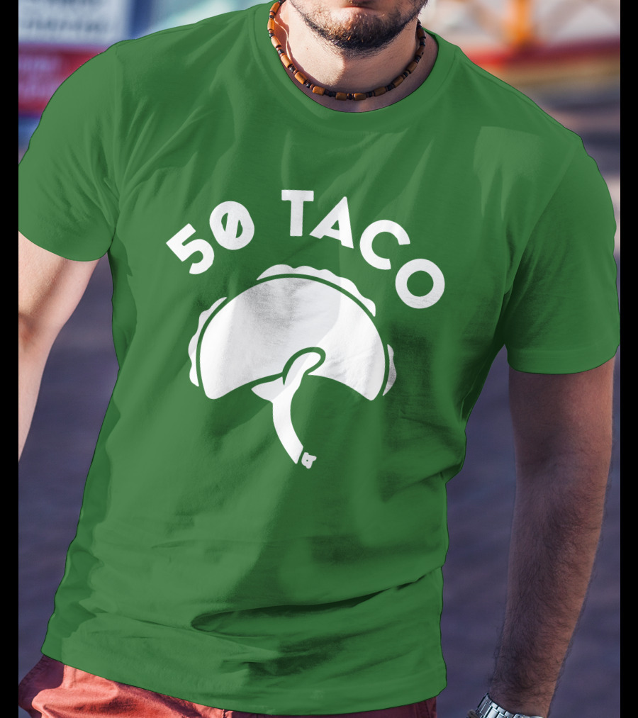 Jayson 50 TACO Funny Basketball T-Shirt