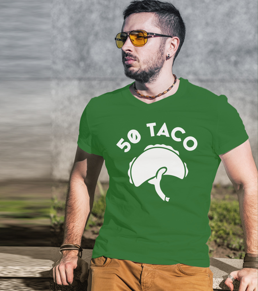 Jayson 50 TACO Funny Basketball T-Shirt