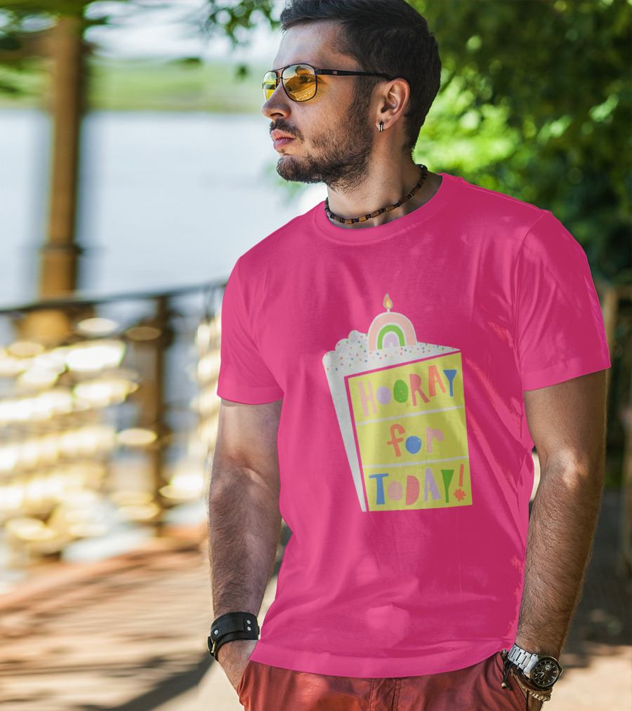 Hooray For Today Rainbow Cake T-Shirt