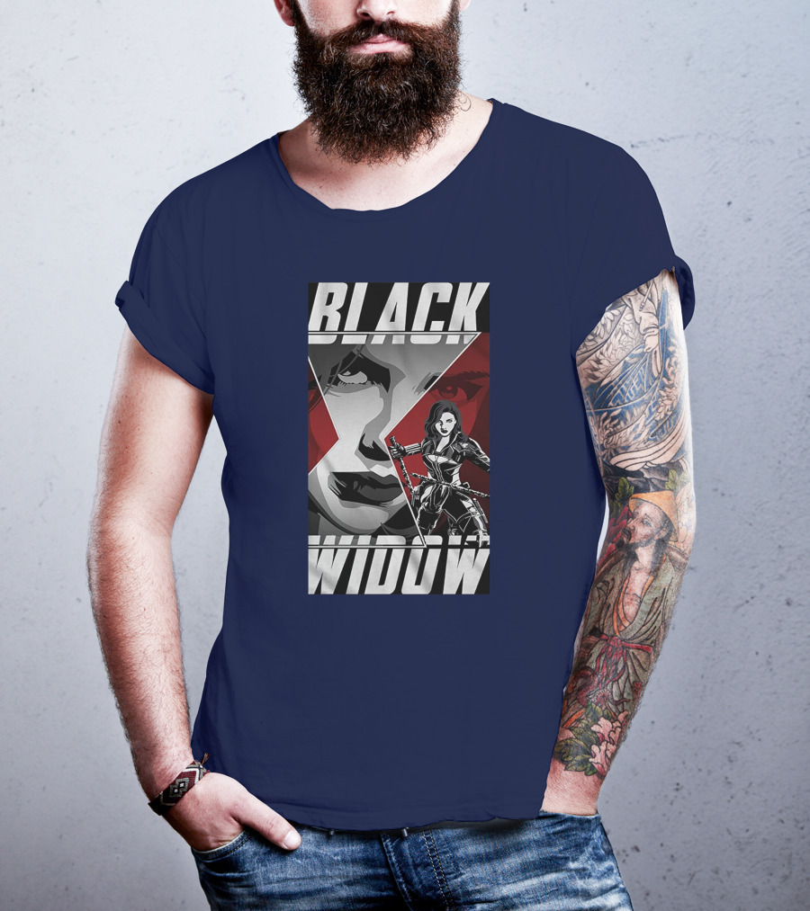 Black Widow Marvel Cinematic Heroine Dynamic T-Shirt