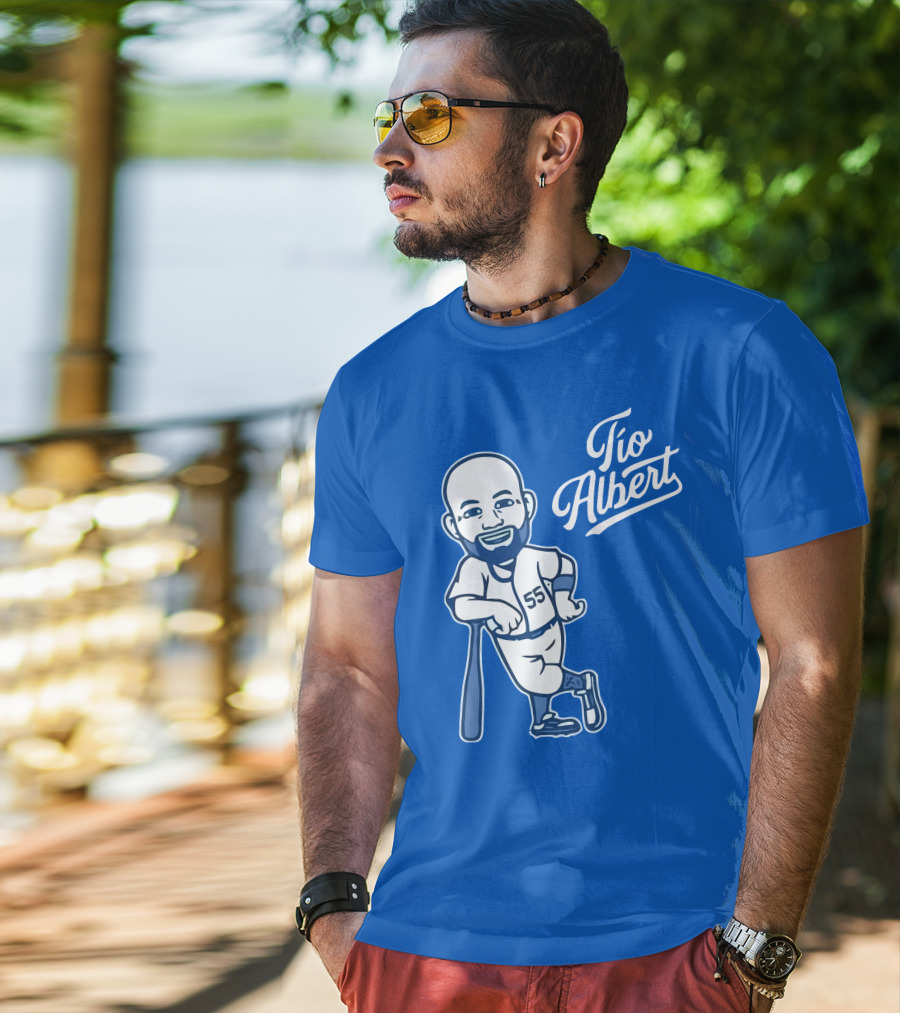 Tio Albert 55 Albert Pujols Los Angeles Dodgers T-Shirt