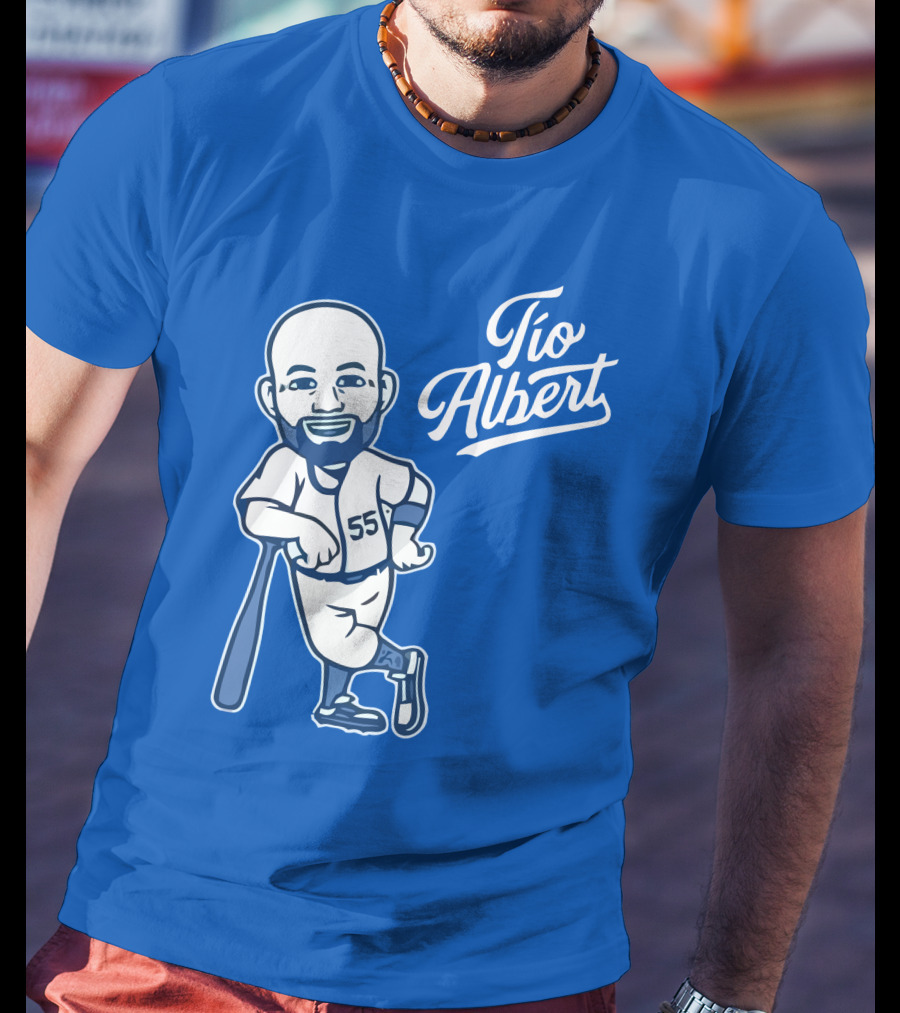 Tio Albert 55 Albert Pujols Los Angeles Dodgers T-Shirt