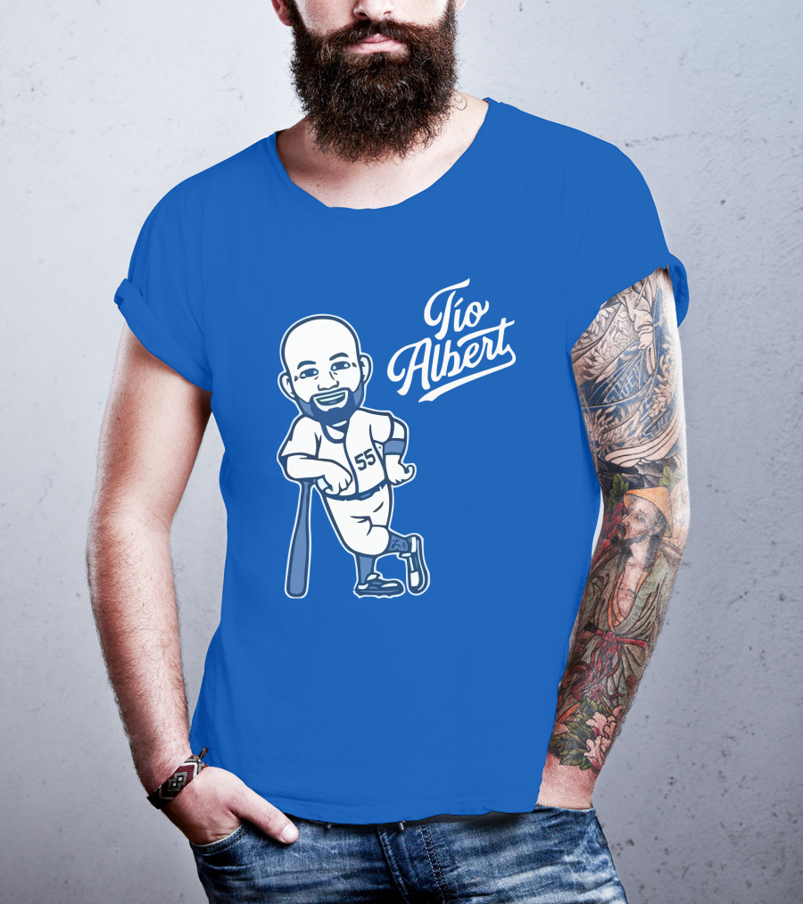 Tio Albert 55 Albert Pujols Los Angeles Dodgers T-Shirt