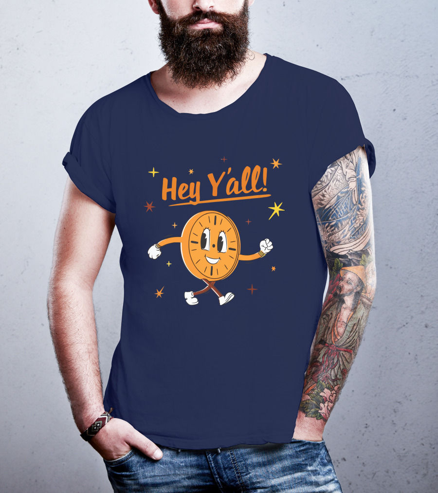 Hey Y'all Miss Minutes Marvel Clock Character T-Shirt