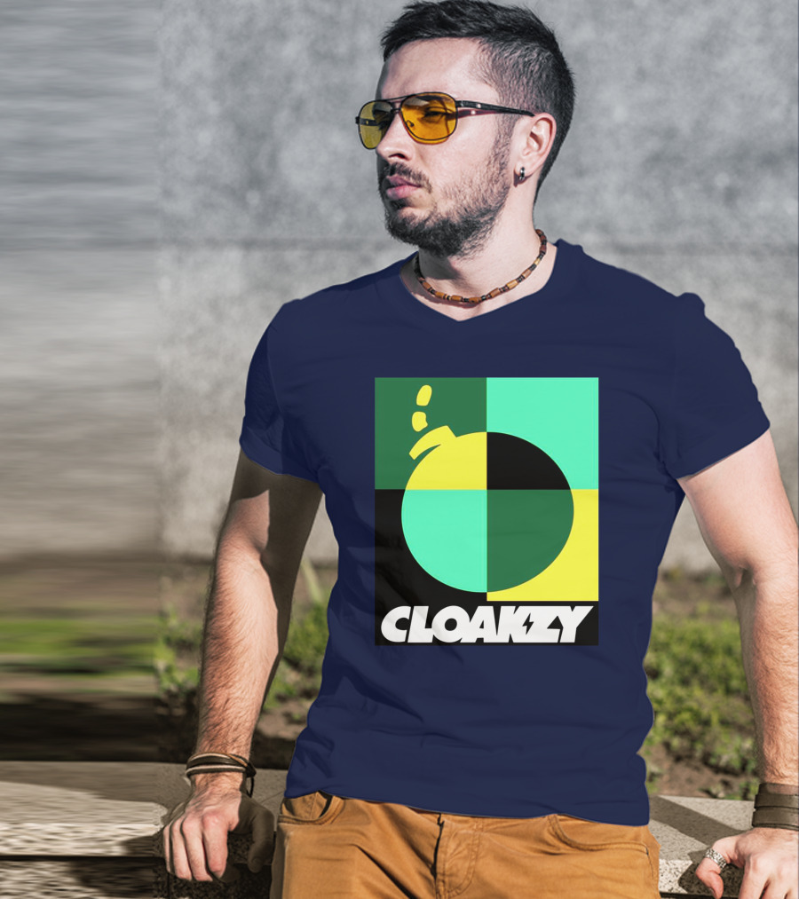 Cloakzy Quad Colors Bomb T-Shirt