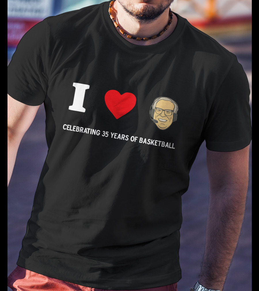 I Love Jim Paschke Celebrating 35 Years Of Paschketball T-Shirt