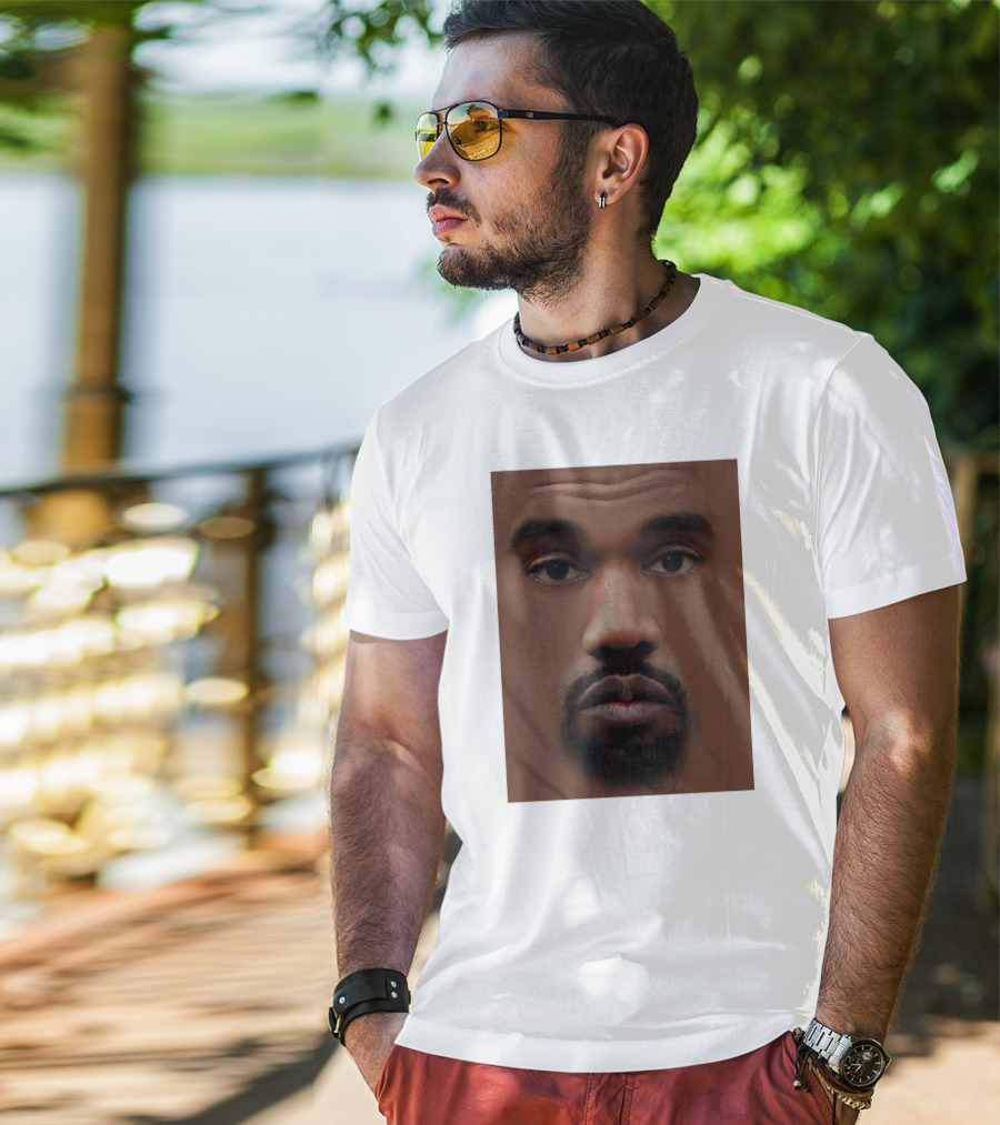 Kanye Face Expression Iconic Look T-Shirt