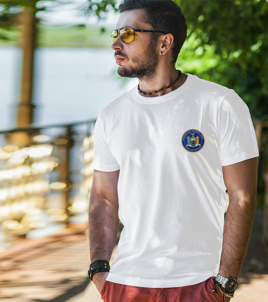 Cuomo Polo New York State Seal Leadership Service Integrity Courage Honor T-Shirt
