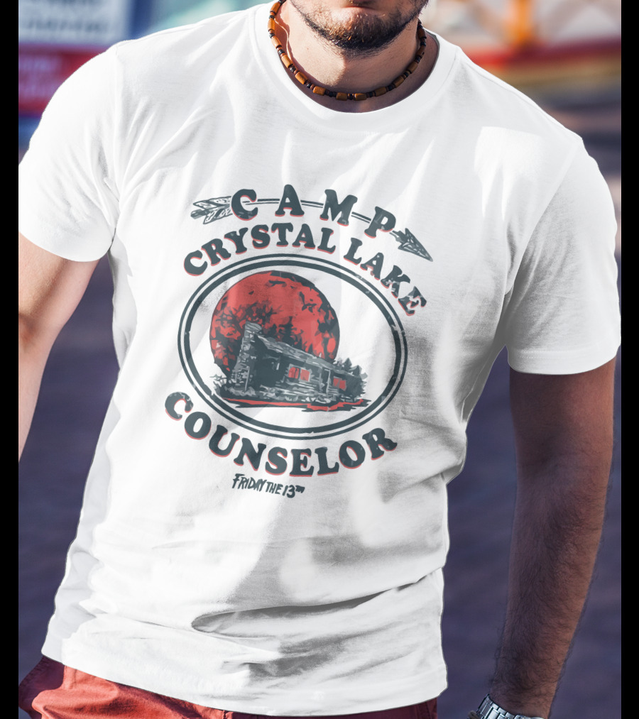 Camp Crystal Lake Counselor Friday The 13th T-Shirt