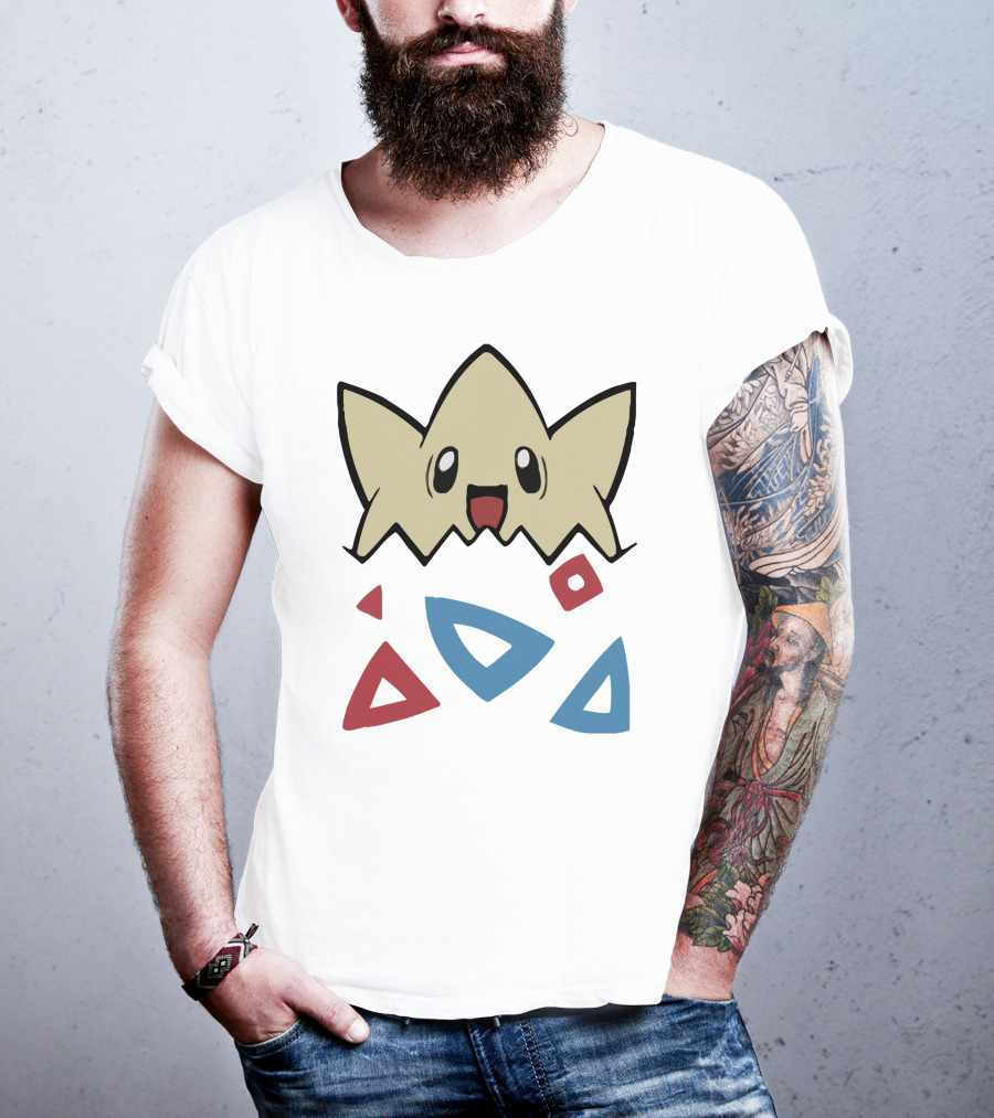 Togepi Pokemon Shop Triangles And Shapes T-Shirt
