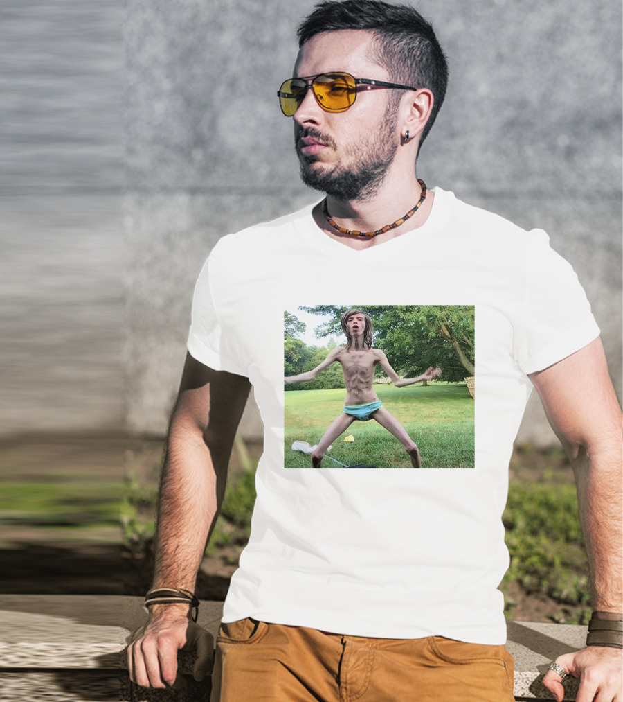 Daddy Long Neck Outdoor Pose Iconic Meme T-Shirt