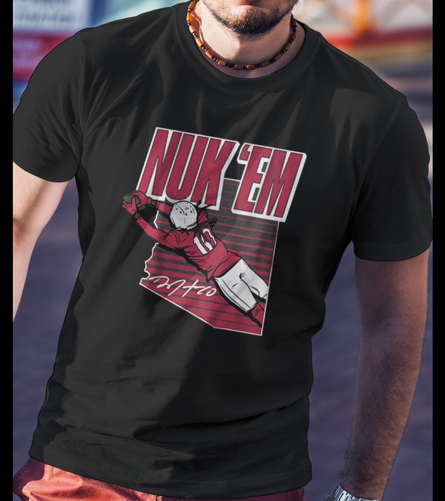Nuk 'Em Deandre Hopkins Football Catch T-Shirt