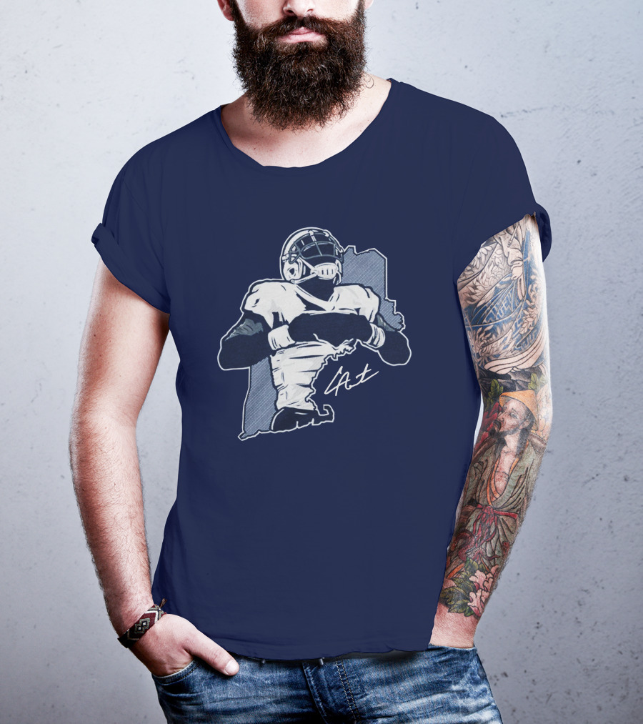 Cam Newton Celebration Football Player Signature Pose T-Shirt