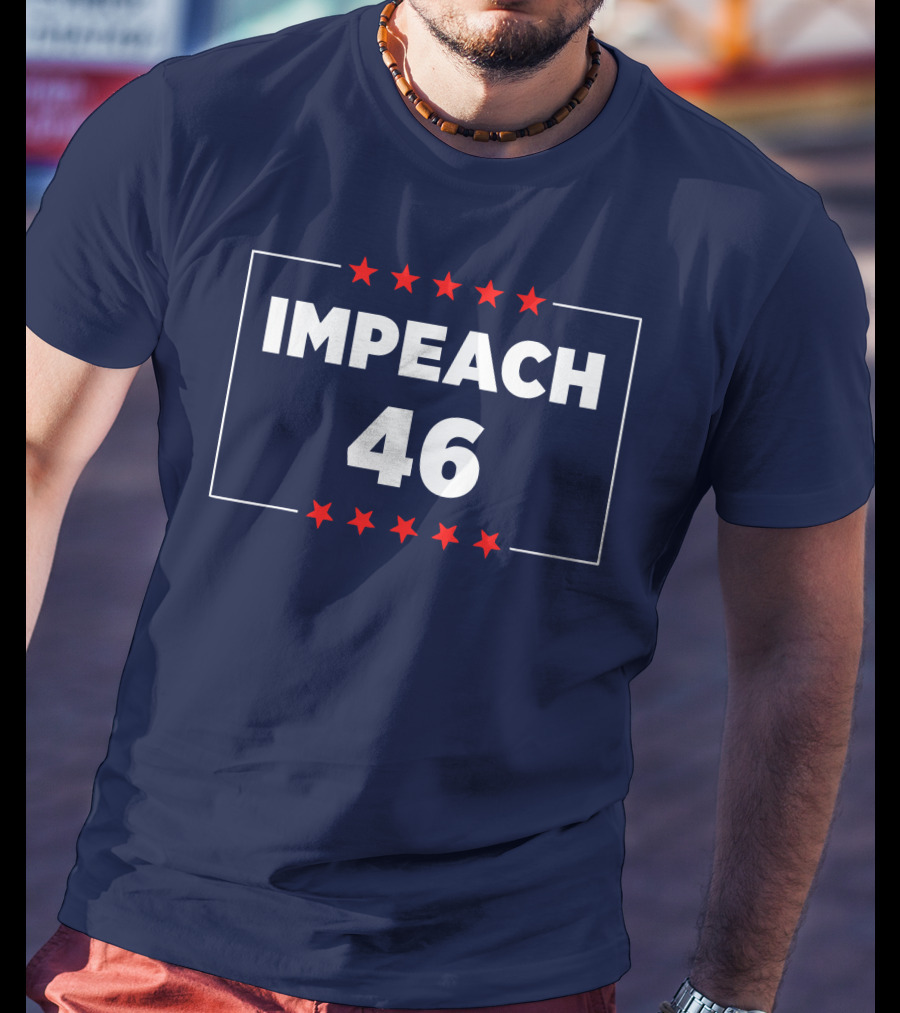 Impeach 46 Stars And Box T-Shirt