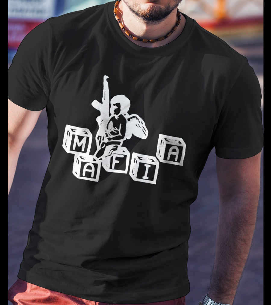 Kai Cenat Mafia Cherub Blocks T-Shirt