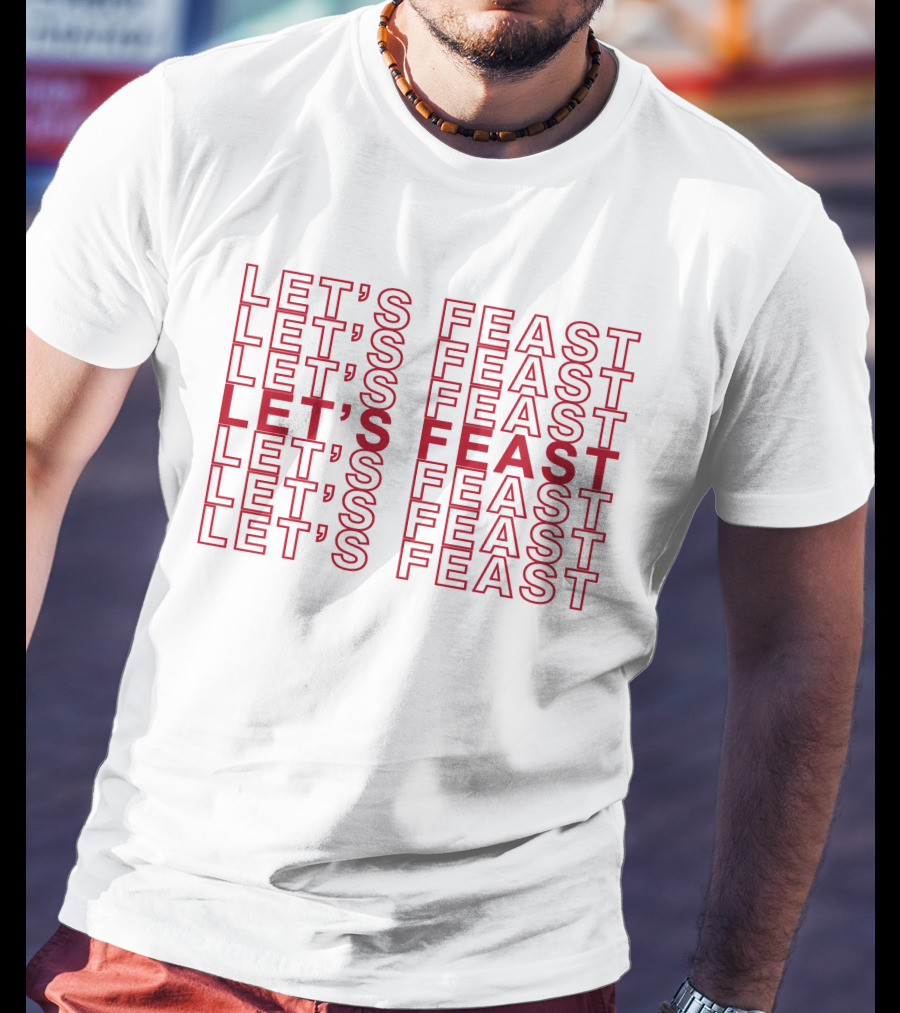 Elyse Myers Let's Feast Merch Shop T-Shirt