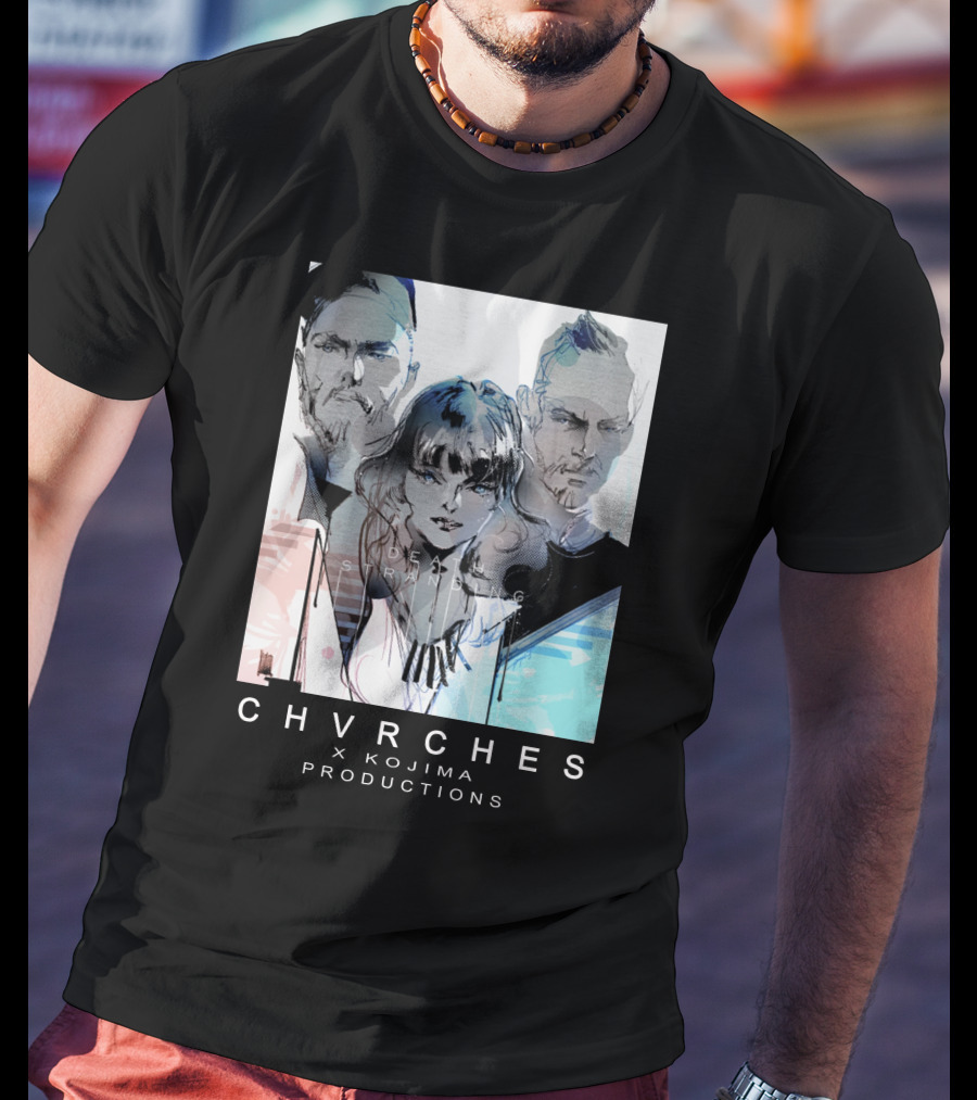 CHVRCHES X Kojima Productions Death Stranding Collaboration T-Shirt