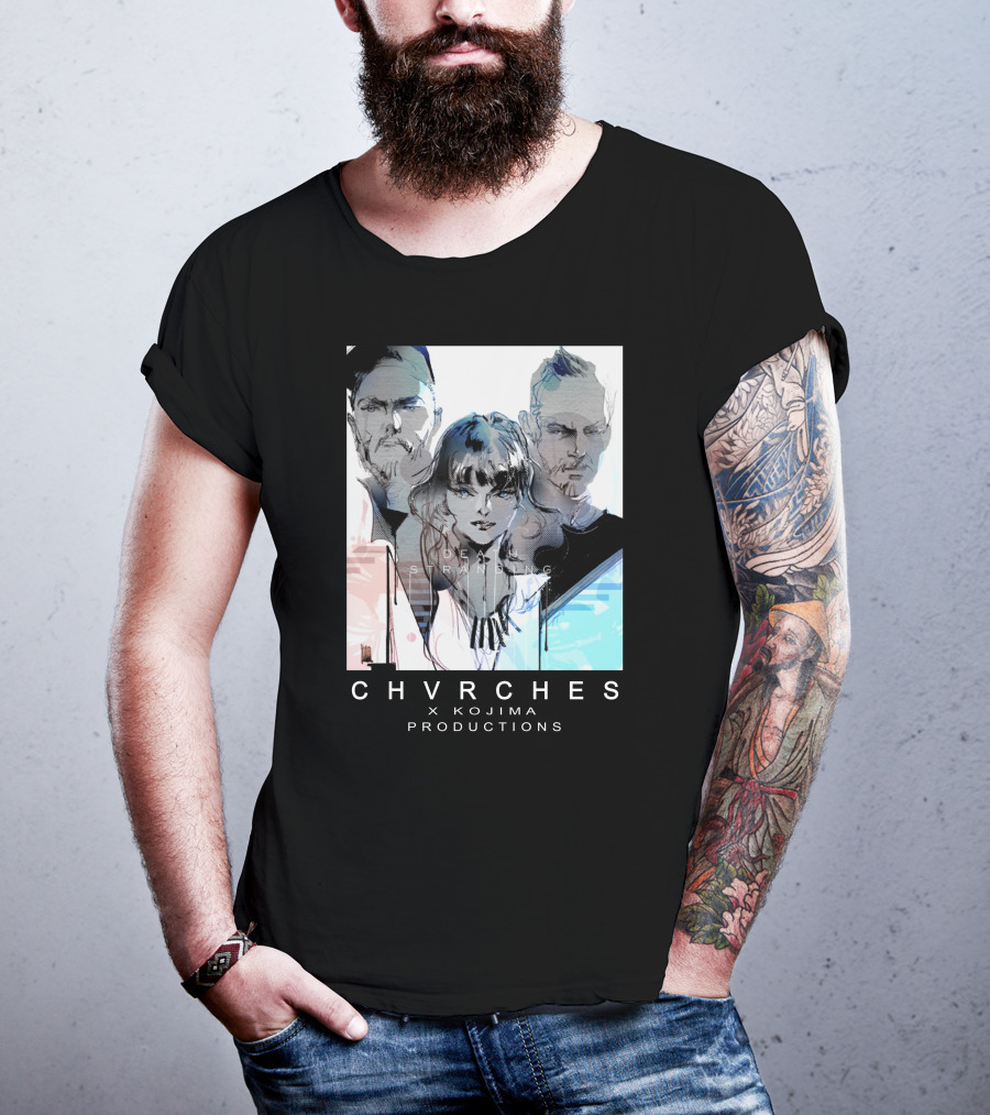 CHVRCHES X Kojima Productions Death Stranding Collaboration T-Shirt