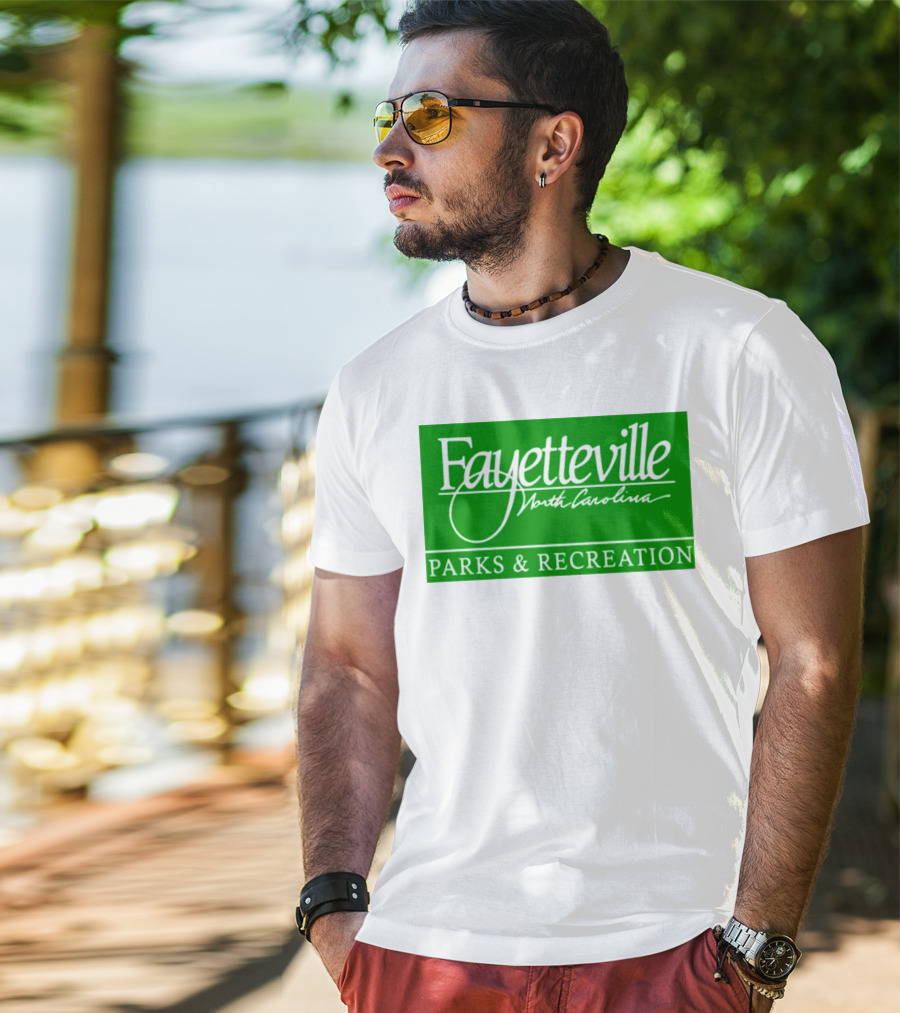 Young J Cole Fayetteville Parks And Recreation North Carolina T-Shirt