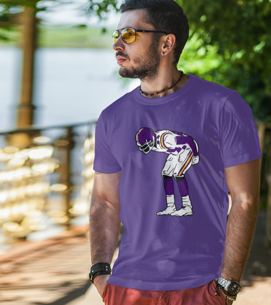 Sotastick Randy Moss Celebration Iconic Football Move T-Shirt