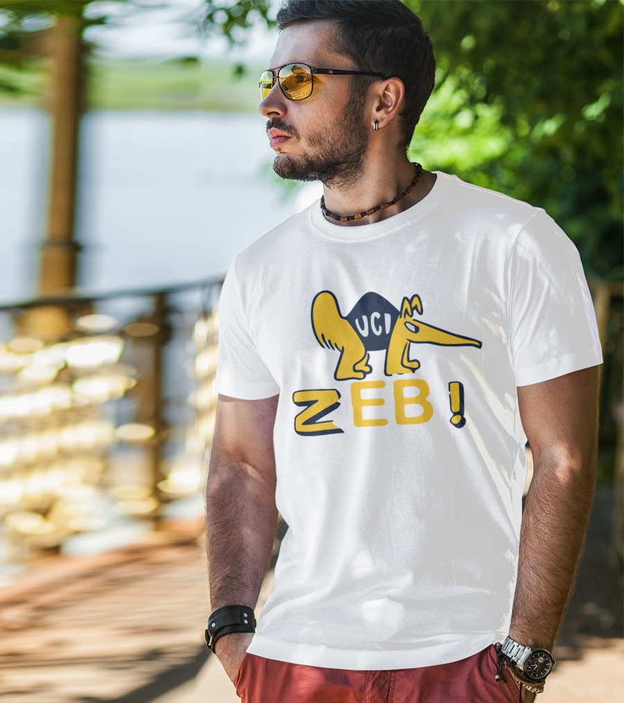 UCI Zeb Baseball Anteater T-Shirt