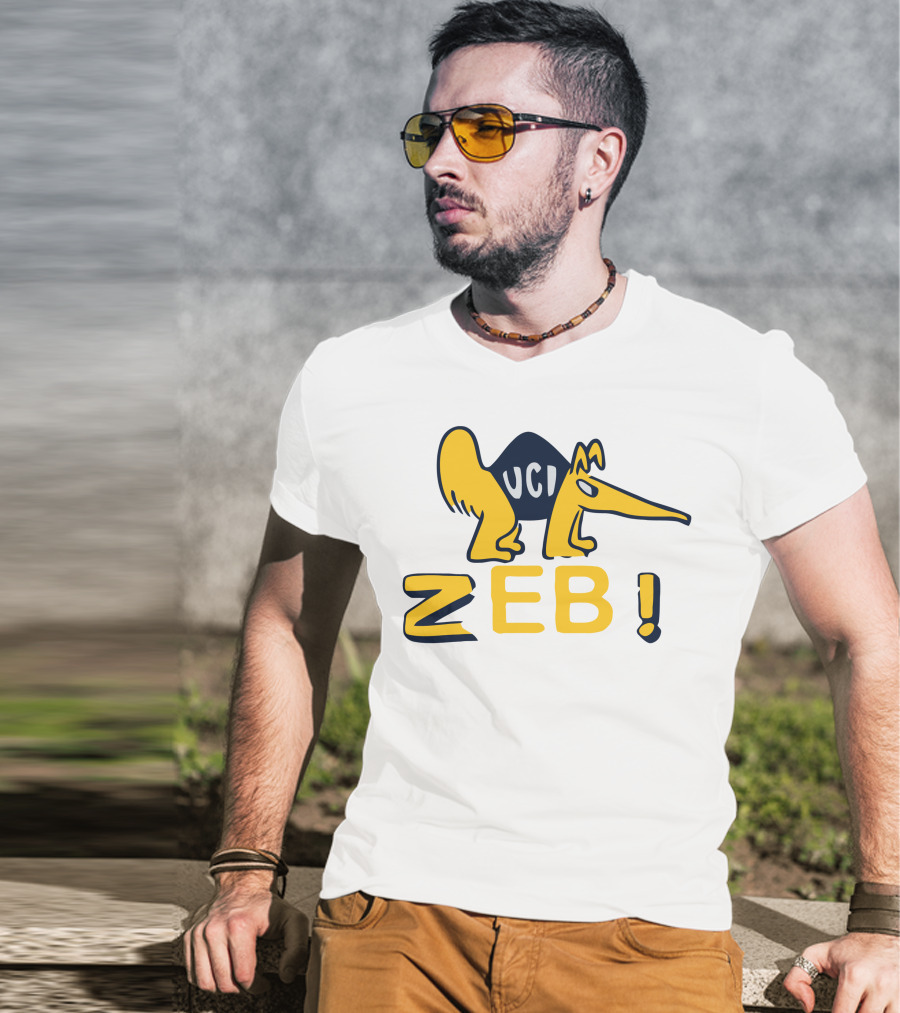 UCI Zeb Baseball Anteater T-Shirt