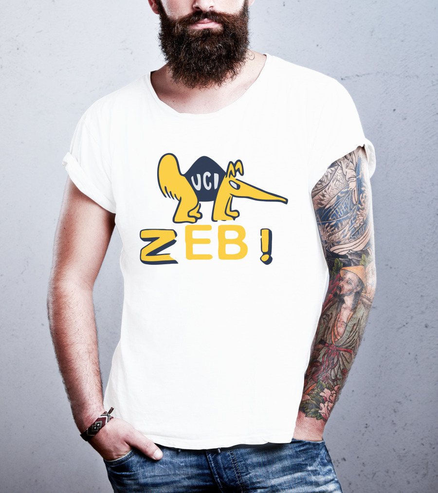 UCI Zeb Baseball Anteater T-Shirt