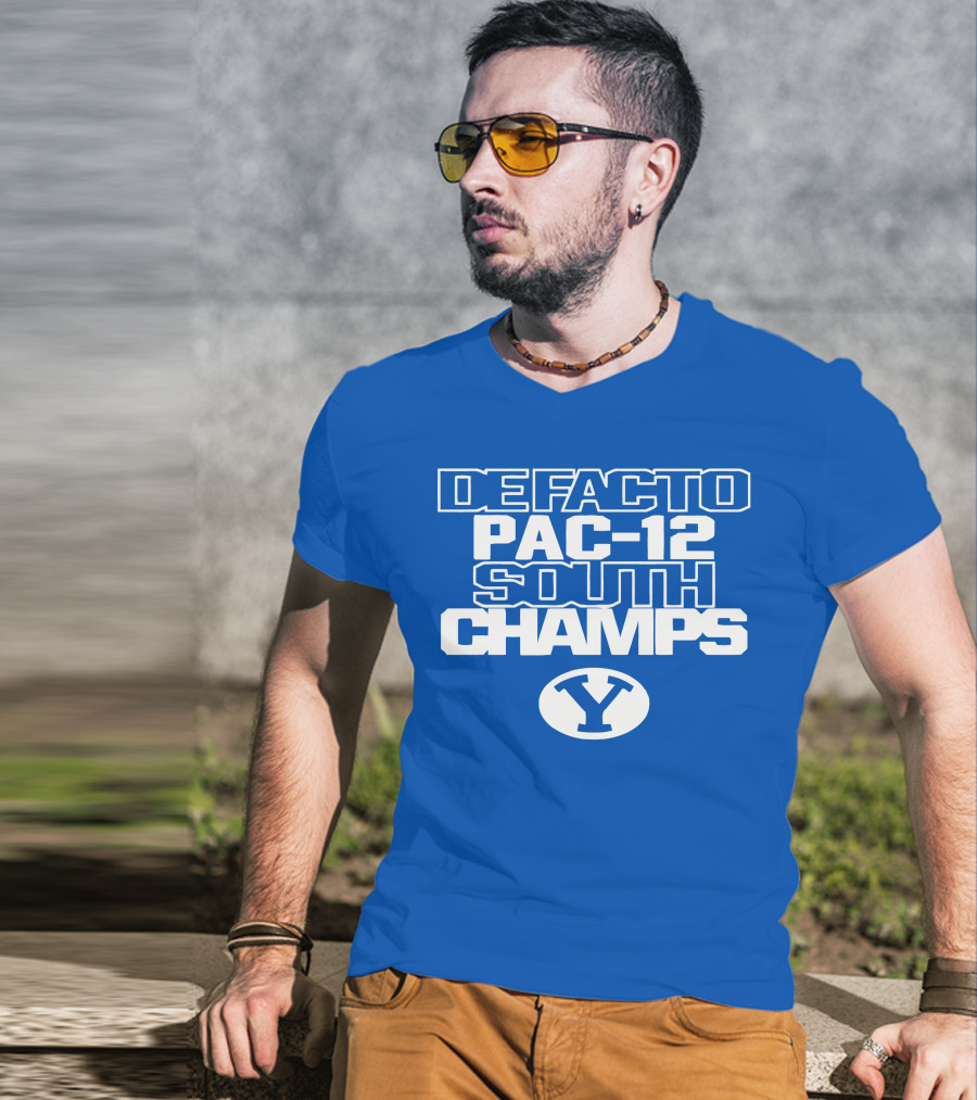 Defacto Pac-12 South Champs Byu Y T-Shirt