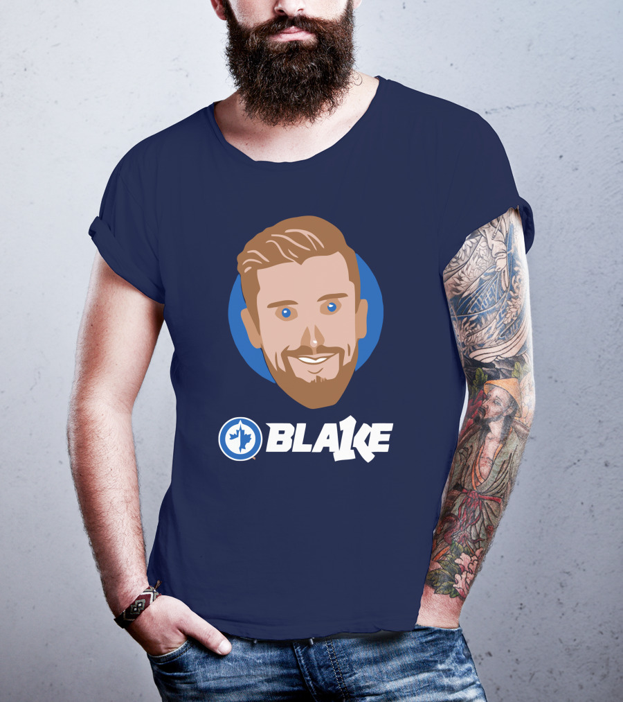Winnipeg Jets Blake Wheeler1k Luc Dubois T-Shirt