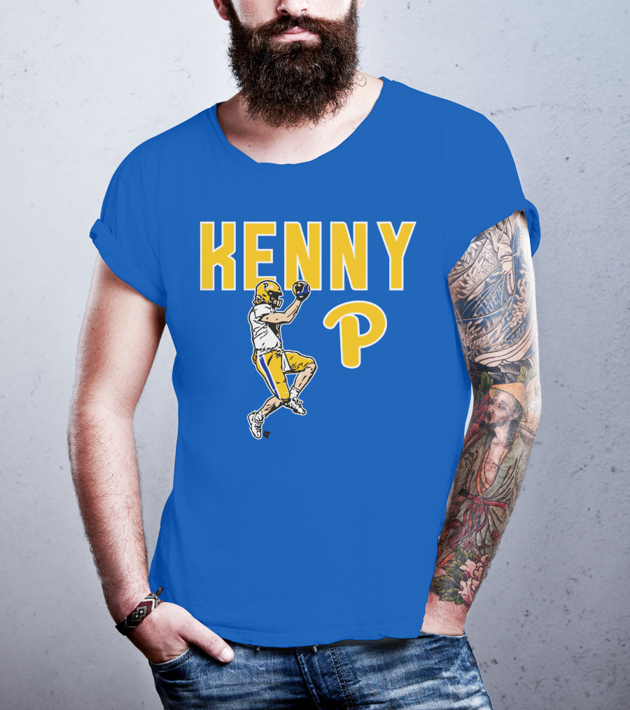 Kenny Pickett P Football Catch Pitt Jumper T-Shirt