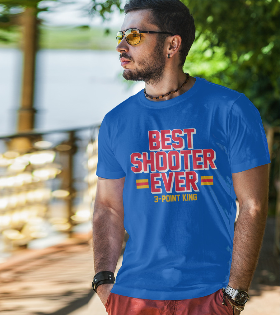 Best Shooter Ever 3-Point King T-Shirt