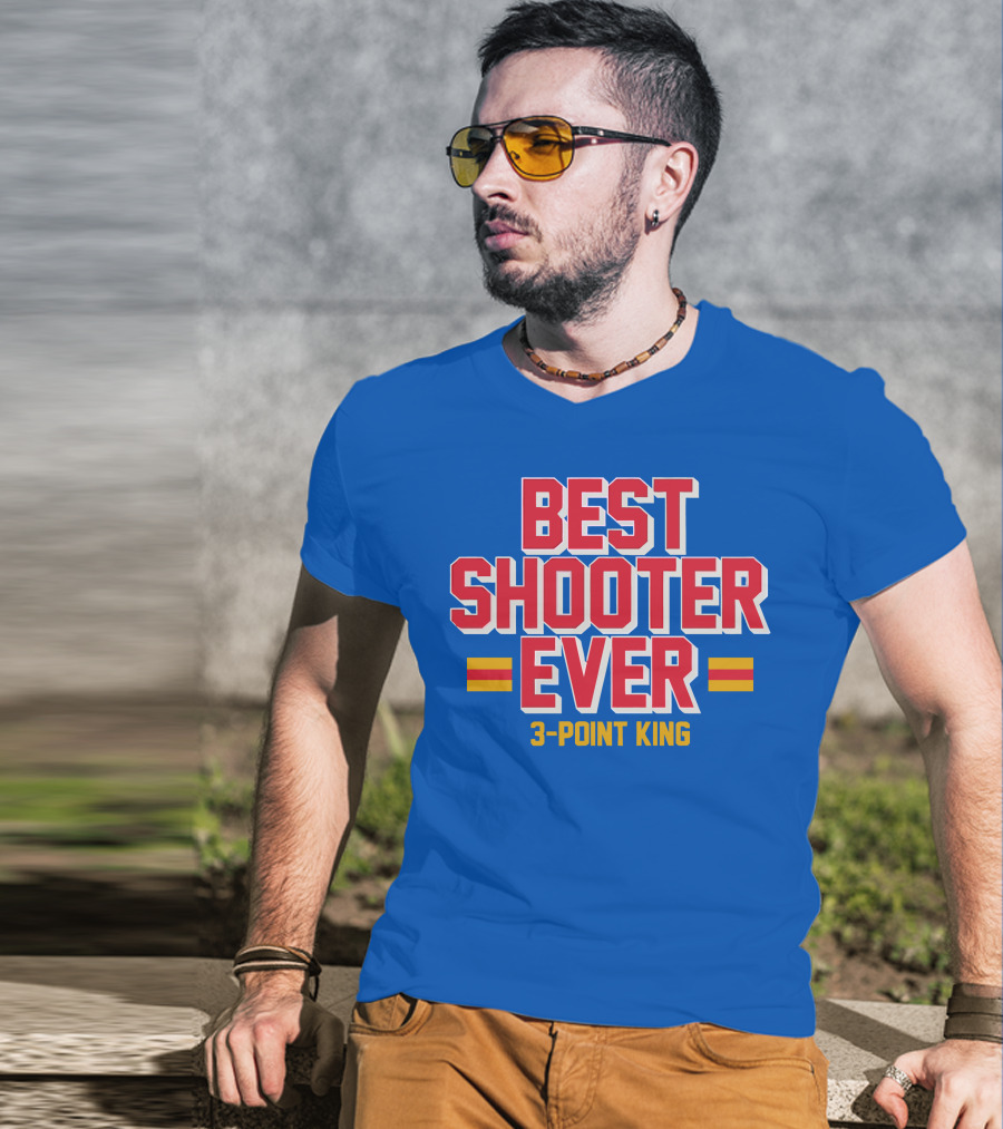 Best Shooter Ever 3-Point King T-Shirt