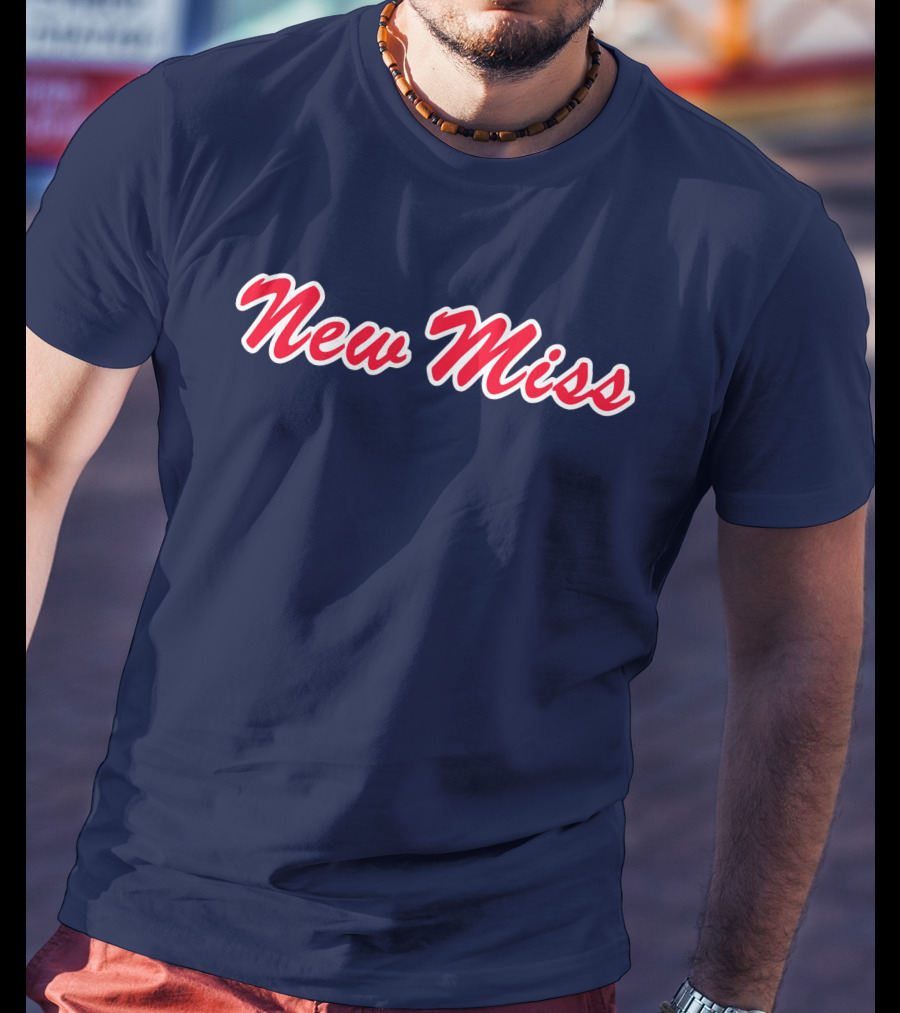 New Miss Vintage Collegiate Script T-Shirt