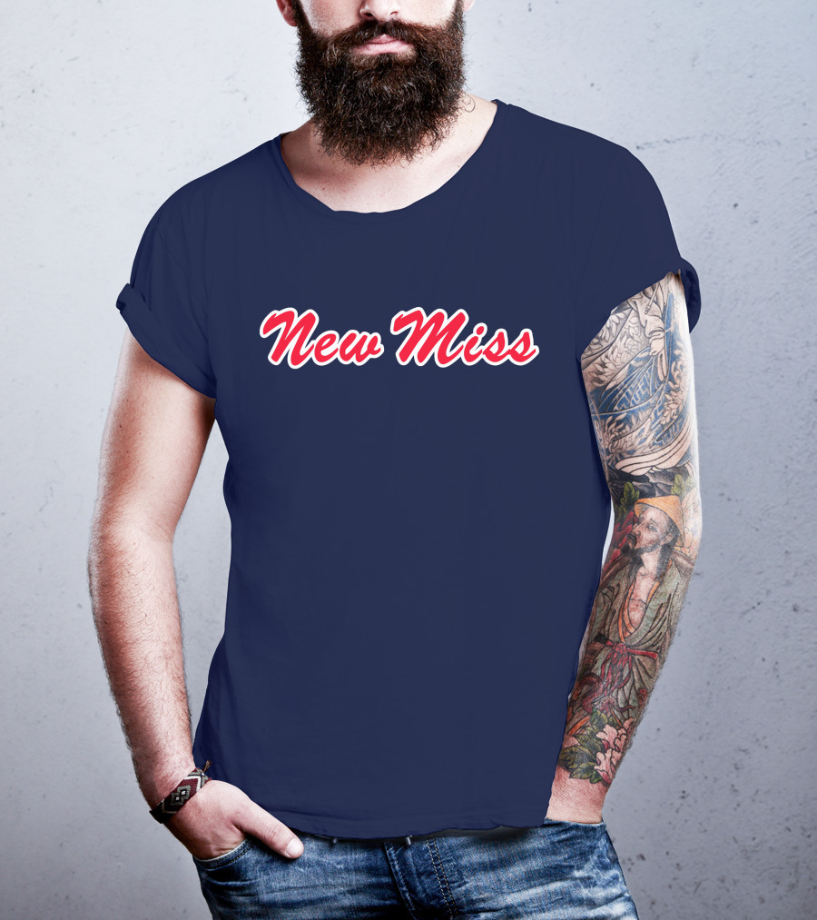 New Miss Vintage Collegiate Script T-Shirt