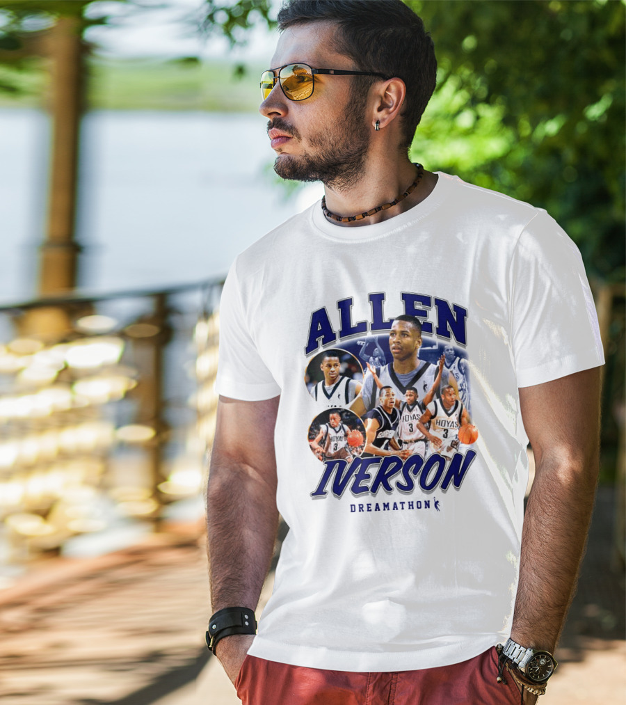 Allen Iverson Hoyas Dreamathon T-Shirt