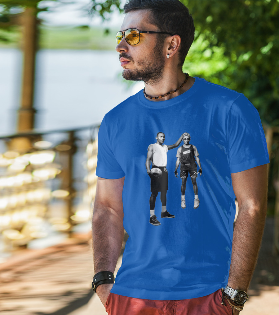 Luka Doncic Michael Jordan Spike Lee Basketball Legends T-Shirt