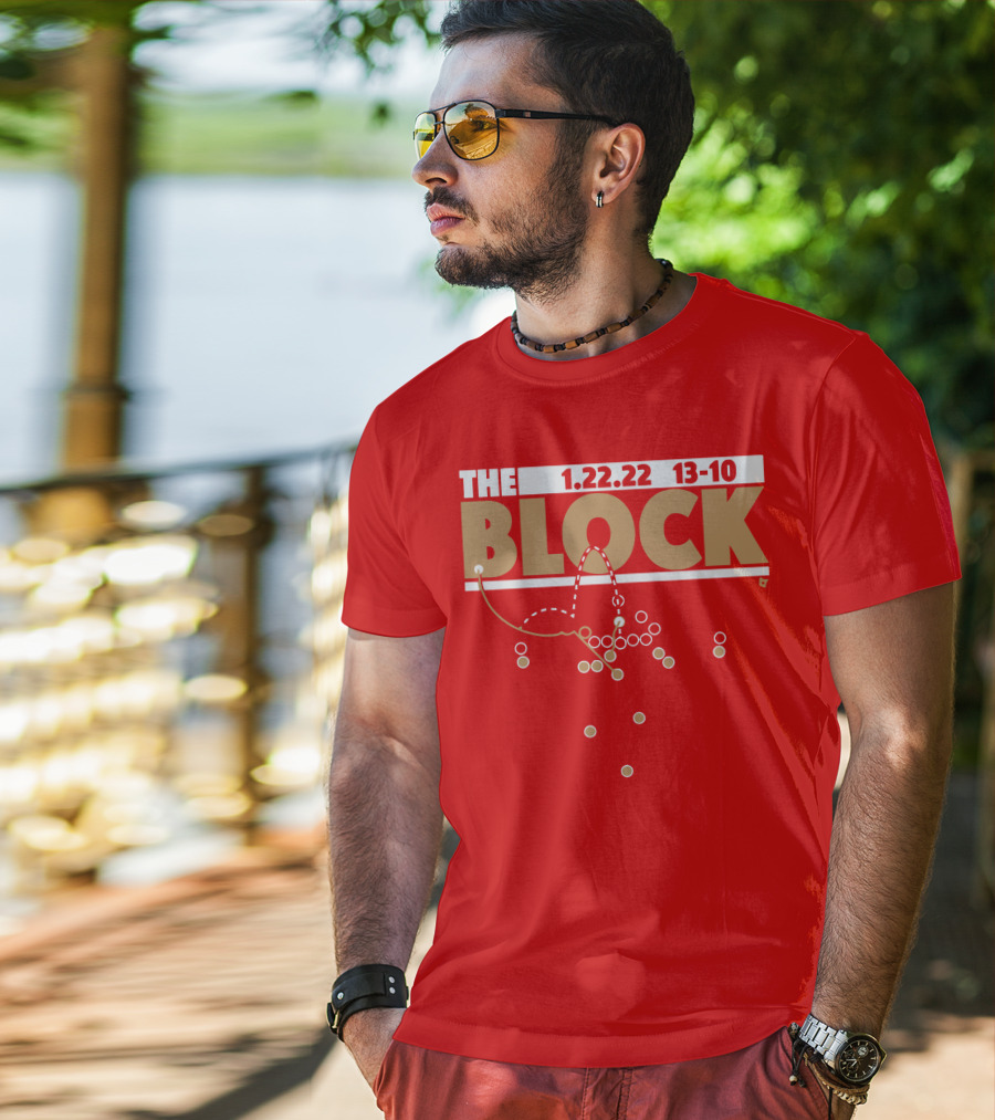 Block San Francisco 1.22.22 13-10 T-Shirt
