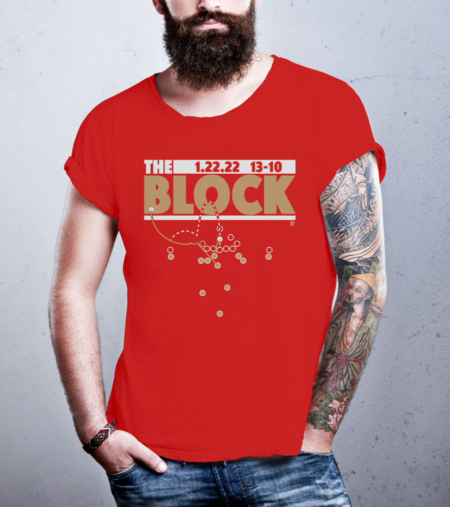 Block San Francisco 1.22.22 13-10 T-Shirt