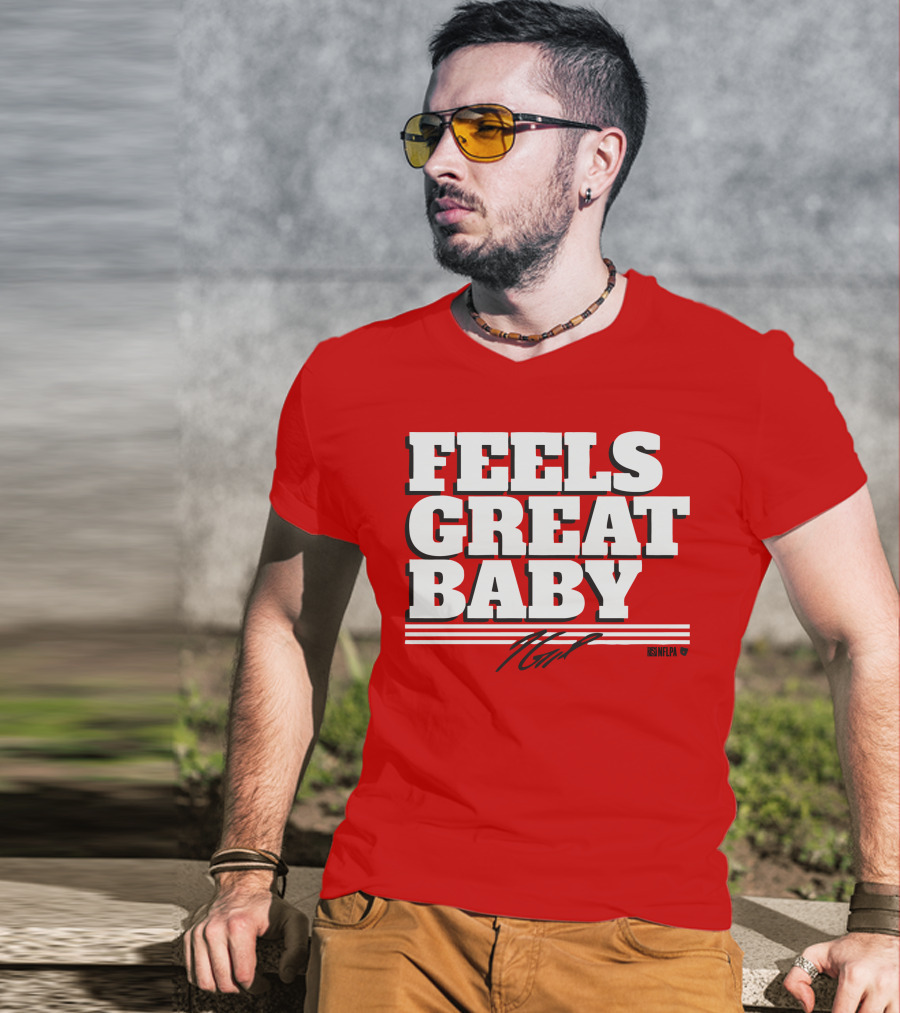 Jimmy Garoppolo Feels Great Baby NFLPA T-Shirt