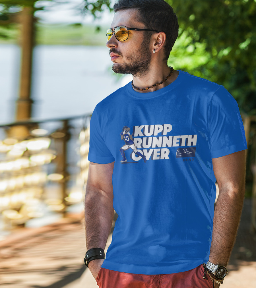 Kupp Runneth Over Cooper Kupp NFLPA 10 Football Player T-Shirt