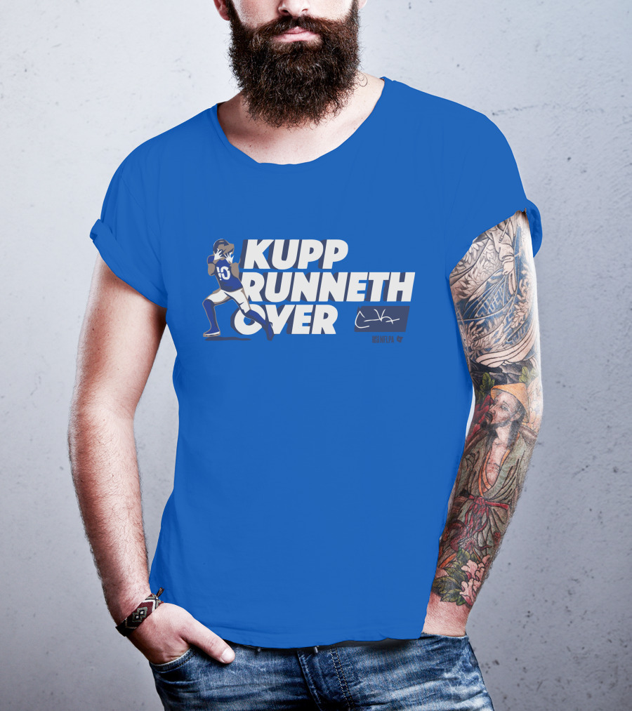 Kupp Runneth Over Cooper Kupp NFLPA 10 Football Player T-Shirt