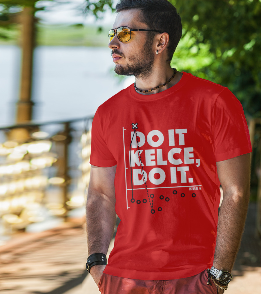 Do It Kelce Do It NFLPA Football Play T-Shirt