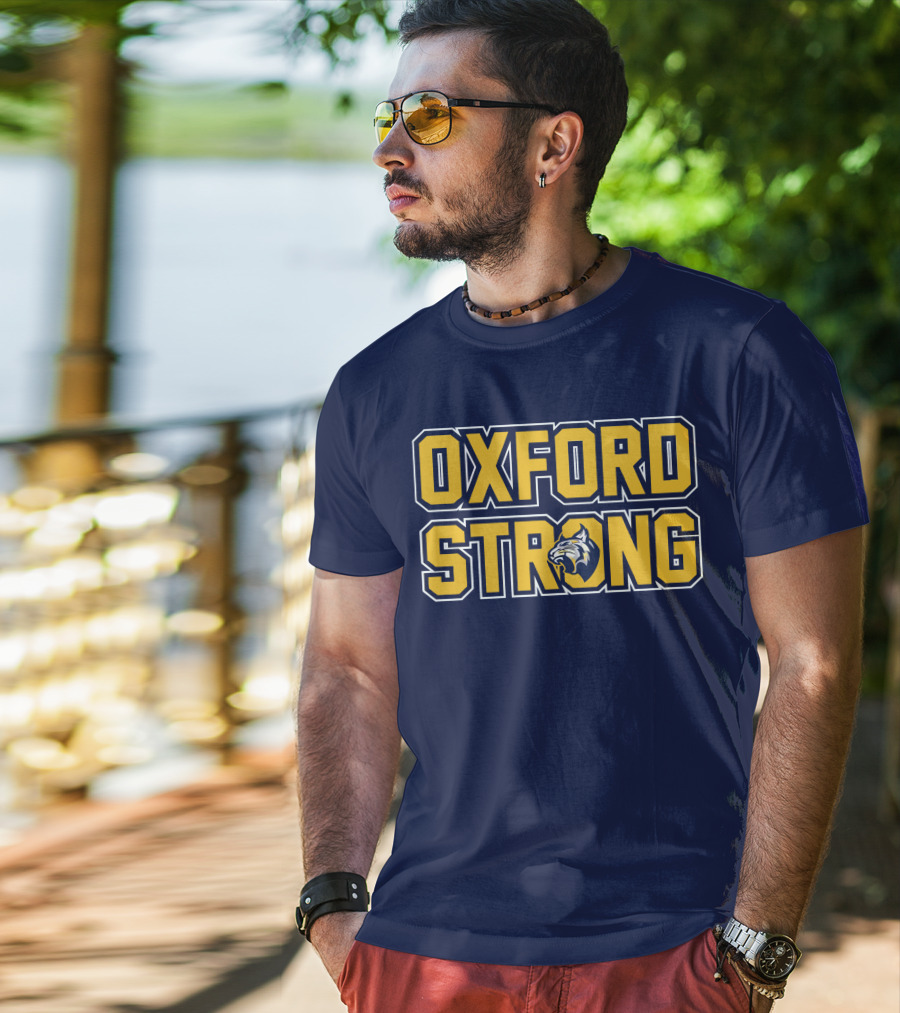 Oxford Strong Wildcats Mascot T-Shirt